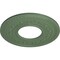 Ekena Millwork Anthony Ceiling Medallion (Canopies up to 11 5/8"), 29 3/8"OD x 11 5/8"ID x 1 1/8"P, Athenian Green CM29ATAGF - alternate 2